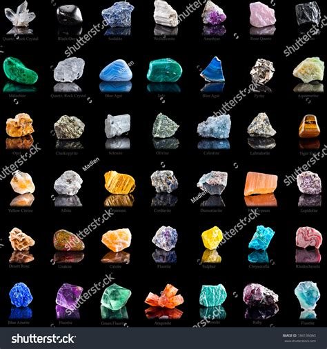 Pictures Rocks Minerals Their Names Polished Stone Identification