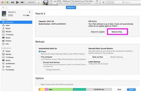 Image result for Reset iPad Using Computer