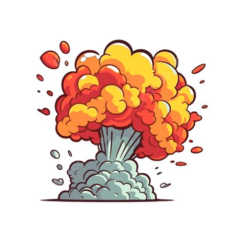 Atomic Explosion Clip Art
