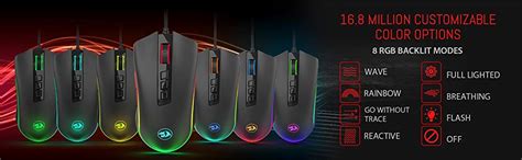 Amazon.in: Buy Redragon Cobra M711 Wired USB 10,000 DPI Gaming Mouse ...