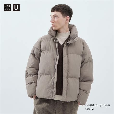 Uniqlo Outerwear India Price - Uniqlo Padded Volume Jacket Men Natural