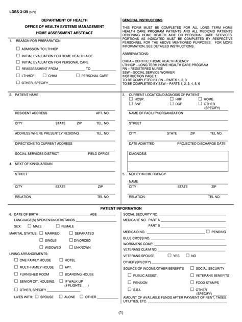 NY DOH Form LDSS-3139 - Fill Online, Printable, Fillable, Blank - pdfFiller