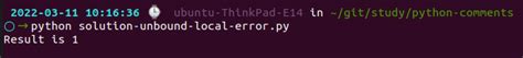 Image result for Unbound Local Error Python