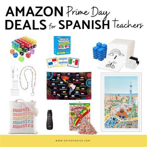Best Amazon Prime Day Deals for Spanish Teachers 2025 - Srta Spanish