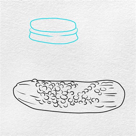 How to Draw a Pickle - HelloArtsy