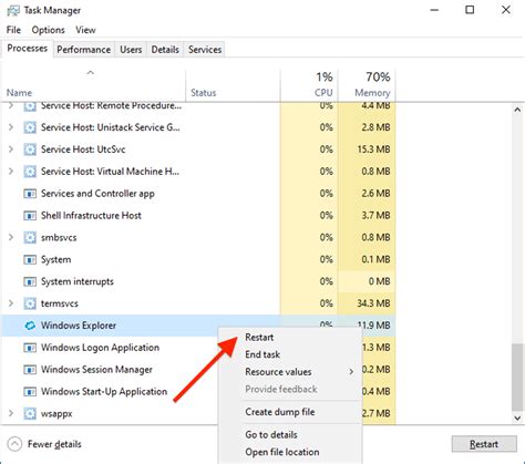 Fix Taskbar Not Working 的图像结果
