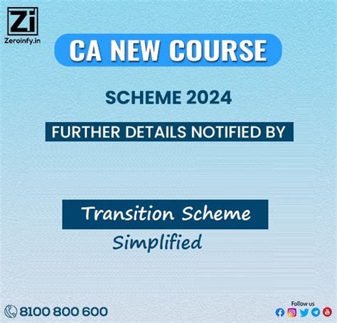ICAI New Scheme 2023: Transition Scheme to a Fresh Curriculum and Trai