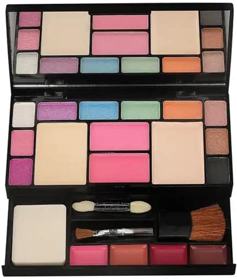 Adbeni All in One Makeup Kit - Eyeshadow with Brush, compact powder ...