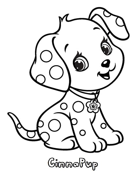 Puppy Coloring Pages - Free Printable Coloring Pages for Kids