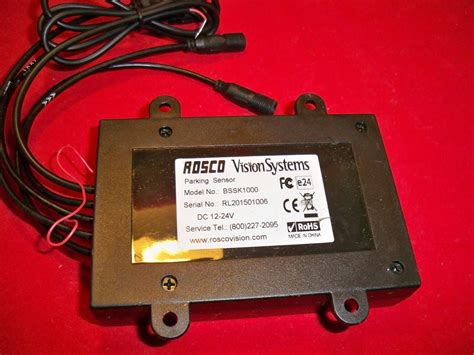Rosco Vision Systems Backup Parking Sensor Control Box Only BSSK1000 | eBay