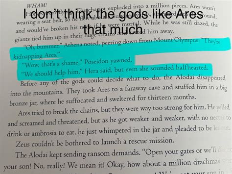 I don’t think the gods like Ares that much | Percy jackson comics ...