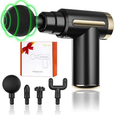 Massage Gun, Muscle Percussion Massager with 6 Speeds, Quiet Hand ...