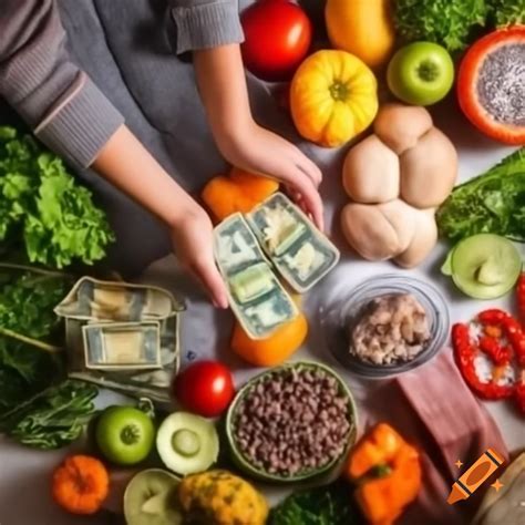 Happy family enjoying a meal together at a stylishly set table on Craiyon