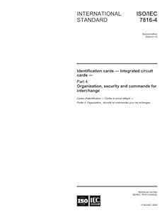 ISO/IEC 7816-4:2005, Identification cards - Integrated circuit cards ...