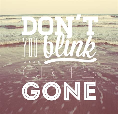 Don't Blink - Typography Experiment on Behance