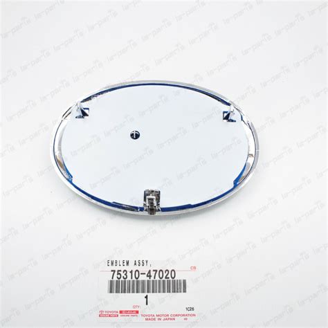 Buy New Genuine For Toyota Prius Rear Highlander Front Logo Badge ...