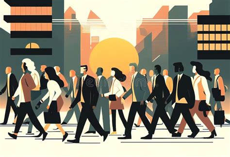 People Walking to Work 的图像结果