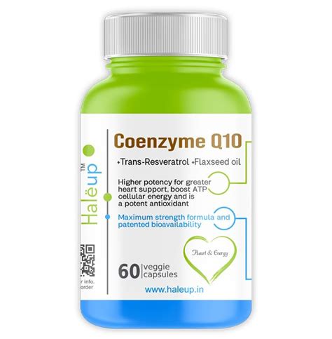 Coenzyme Q-10 300 mg,Enriched with Resveratrol & Omega-3 EPA/DHA | 60 ...
