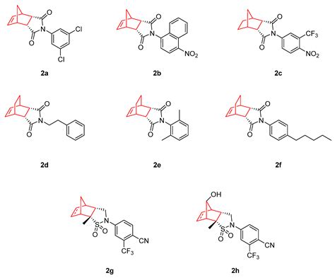 Norbornene and Related Structures as Scaffolds in the Search for New ...