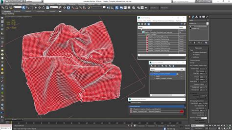 Napkin Crumpled Unfolded 3D model | 3D Molier International