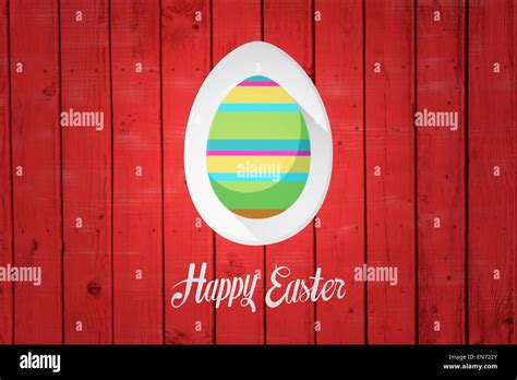 Composite image of happy easter Stock Photo - Alamy