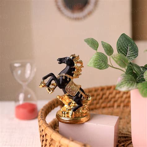 Feng Shui Knight Horse - Gold Plated