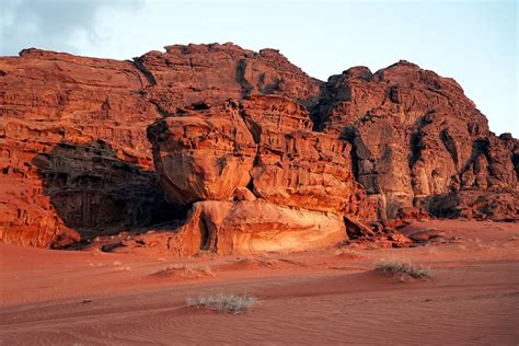 Zdjęcia: ., Wadi Rum, W świetle zachodzącego słońca, JORDANIA