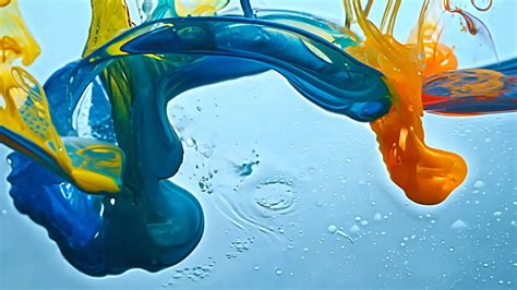 Fluid Ink Motion Background For Title Animation | Videos