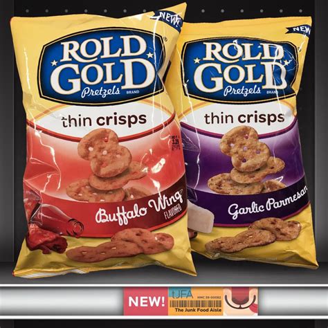 Buffalo Wing & Garlic Parmesan Rold Gold Pretzels Thin Crisps - The ...