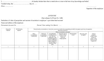 Form 12 - Difference between Form 12B and 12BA in India
