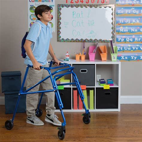 Klip- Lightweight Posterior Rollator Walker/Gait Trainer 4 Wheel ...