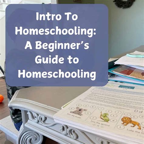 Intro to Homeschooling: A Beginner's Guide to Homeschooling ...