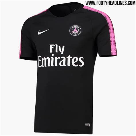 'Black / Hyper Pink' Nike PSG 18-19 Training Kit Released - Footy Headlines