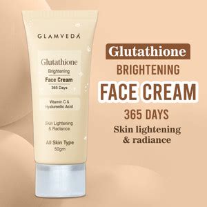 GLAMVEDA Glutathione Brightening Face Cream Reduce Dark spots & Age ...