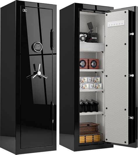 TIGERKING Fireproof Safe with Digital Lock, Heavy Duty Safes Box, 8.12 ...