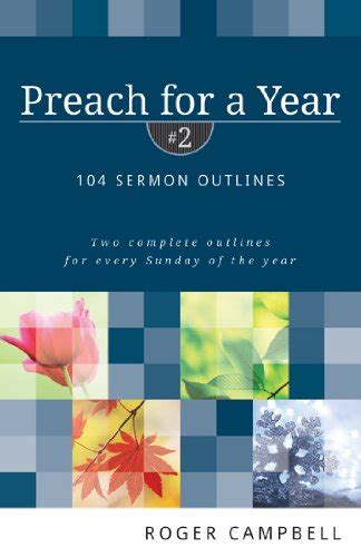 Buy Preach for a Year – 104 Sermon Outlines: 02 Book Online at Low ...
