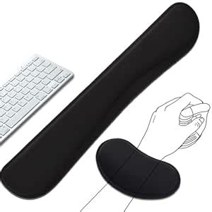 LAZTIC Keyboard Wrist Rest and Mouse Wrist Rest Set - Ergonomic Memory ...
