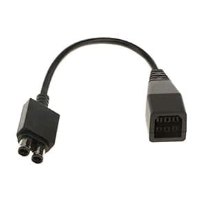 For 360 to 360 Slim 2 Port Power Supply Converter AC Adapter Cable ...