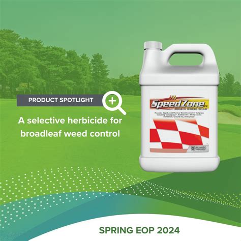 SpeedZone® EW Broadleaf Herbicide sets a new standard in the industry ...