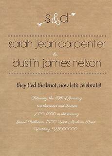 Small Wedding Invitation Wording by Rustic Reception Invite I Like The Wording Of This Small Wedding Invitation Wording