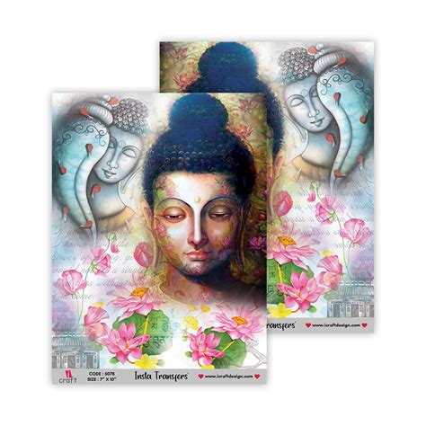 iCraft Water Transfer Stickers- Best use for Resin, Fabric, Plastic, M