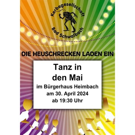 Tanz in den Mai , Am Sonnenhang 2, 65307 Bad Schwalbach, Wiesbaden, 30 ...