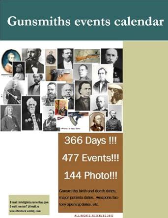 Gunsmiths calendar eBook : Eigulis, Arunas: Amazon.in: Kindle Store
