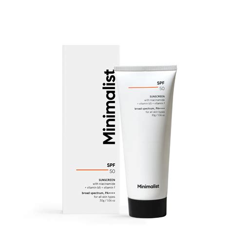 Buy MINIMALIST SPF 50 FACE SUNSCREEN 30G | 19 Minutes Delivery | Apollo ...