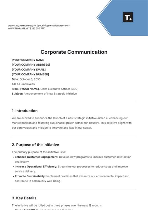 Communication Strategy Template Examples 的图像结果