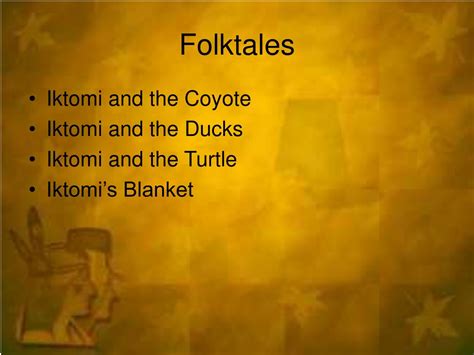 American Indian Folk Tales