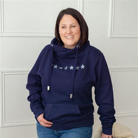 Luxe Cowl Neck Hooded Sweatshirts – Betty Bramble