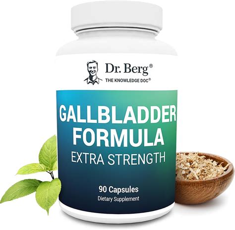 Dr.BergNutritionals Dr. Berg Gallbladder Formula Extra Strength - with ...