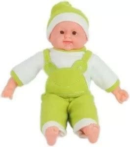 teezy Laughing Boy Doll, Press for Music (Multicolor) (Green ...