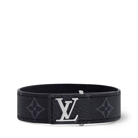 LV Slim Bracelet Monogram Eclipse - Fashion Jewellery | Louis Vuitton India